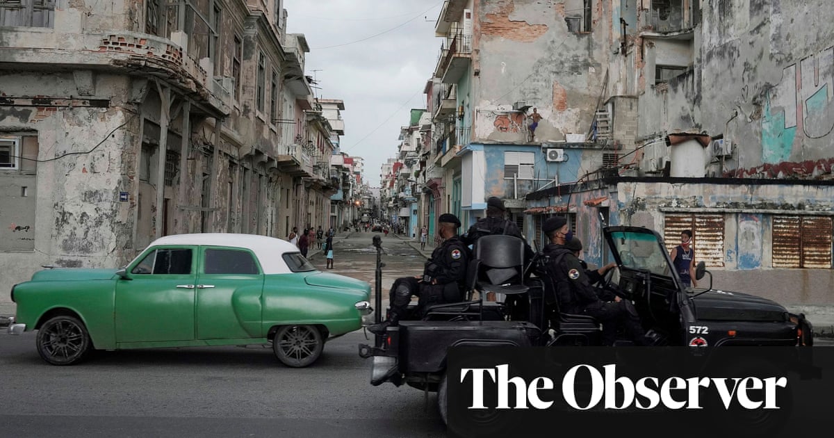 ‘I’m surprised it took so long’: Cubans find anger in their souls
