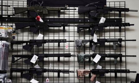 AR-15-style rifles for sale in California.