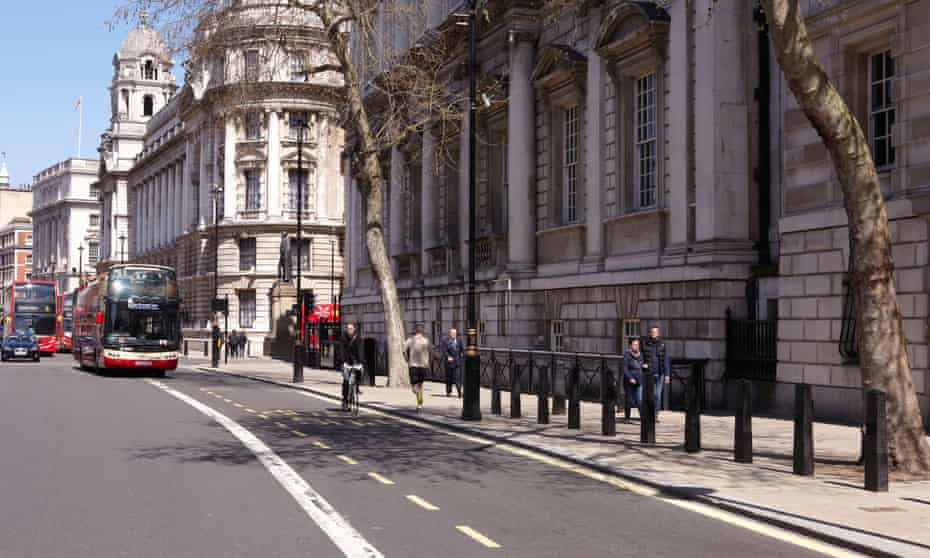 Whitehall in London