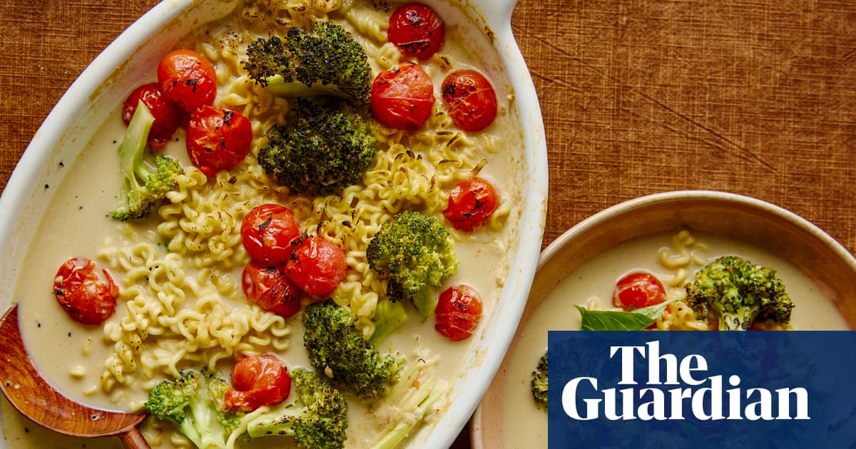 Georgina Hayden’s quick and easy recipe for spiced roast noodle traybake | Quick and easy