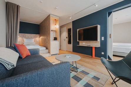 A hotel room at Silt & Sand on Langeoog.