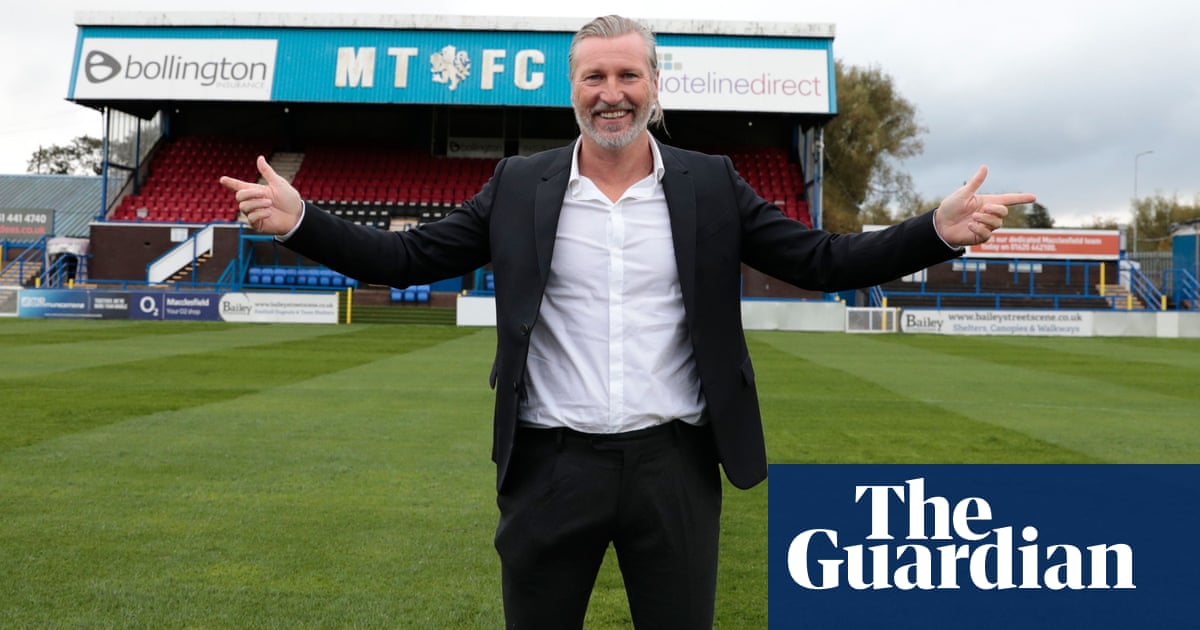 Robbie Savage: Making Macclesfield FC – this would be touching TV … if football’s court jester would shut up
