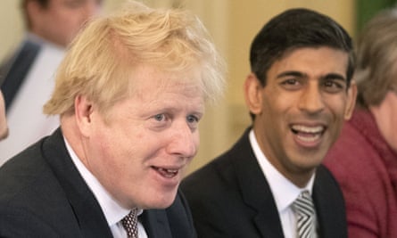 Boris Johnson et Rishi Sunak