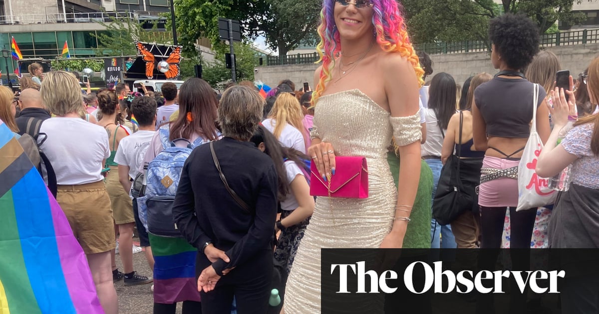 ‘It feels amazing’: revellers young and old celebrate Pride in London
