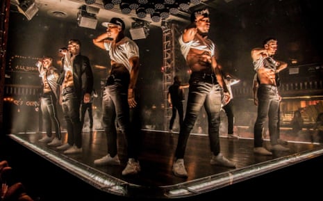 A production shot from a previous production of Magic Mike Live.