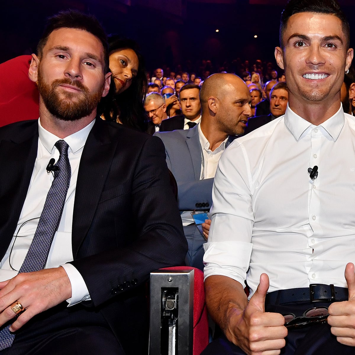 Ronaldo vượt Messi ở bảng điểm thống kê lịch sử Quả Bóng Vàng 2 No Messi or Ronaldo on Ballon d'Or shortlist for first time since 2003 | Ballon d'Or | The Guardian