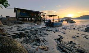 Fishing boats in Penang, Malaysia