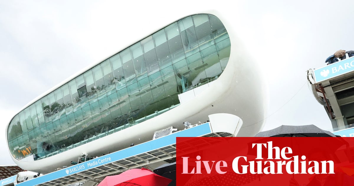 England v New Zealand: first men’s cricket Test, rain stops play on day one – live