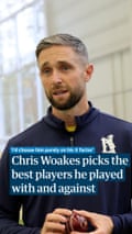 Chris Woakes names his career highlight and the best players he played with and against – video