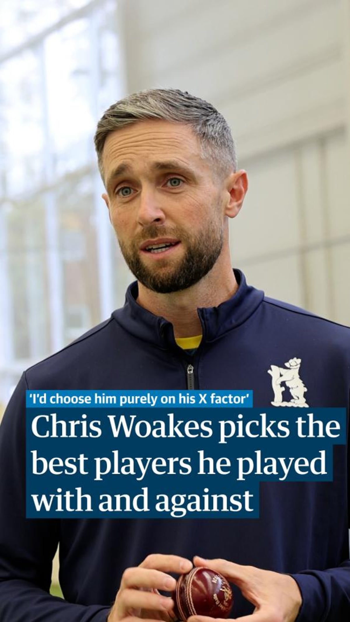 Chris Woakes names his career highlight and the best players he played with and against – video