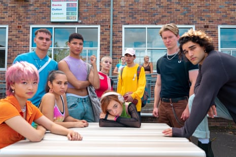 Promo image for Netflix's 2022 reboot of Australian series Heartbreak High.
