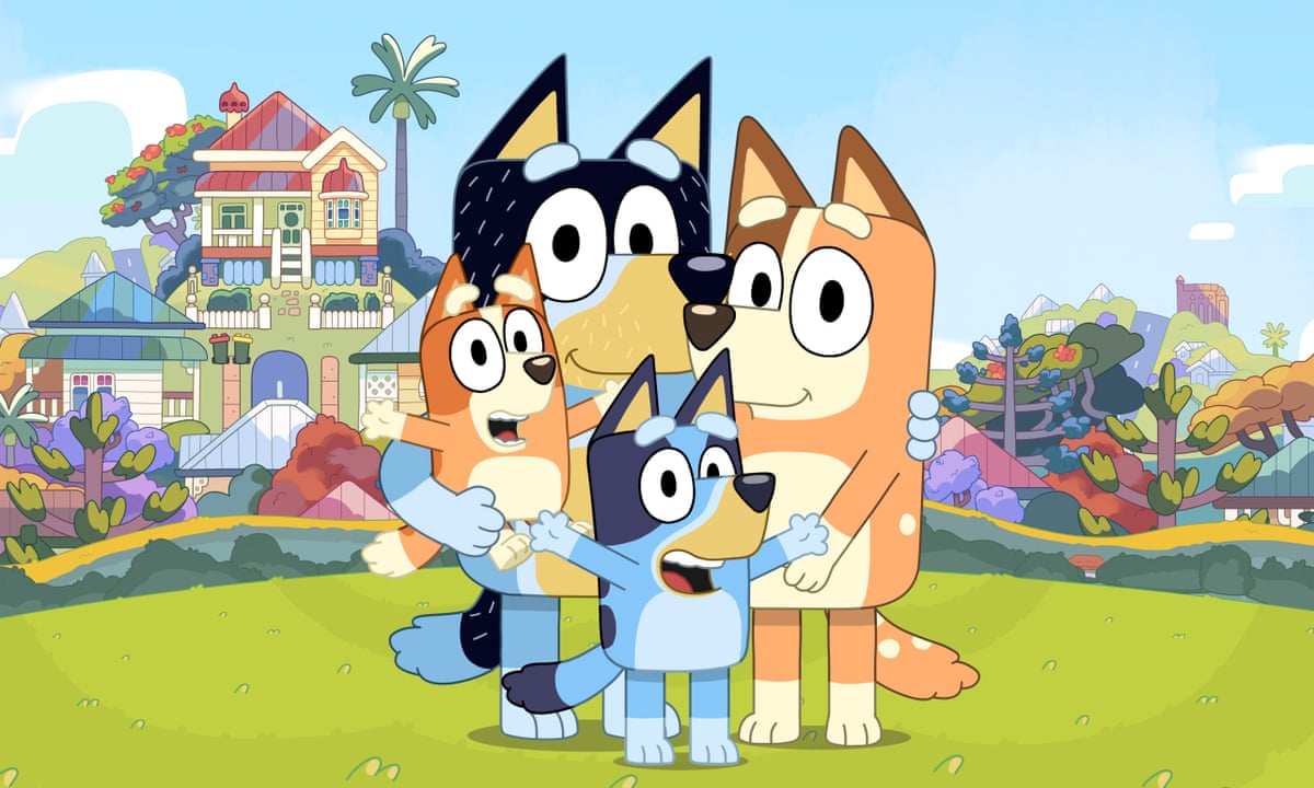 Peppa Pig, with better parenting': the bounding success of canine cartoon Bluey | Children's TV | The Guardian