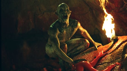 ‘I was being leapt at by a really scary man, basically naked’ … a crawler in The Descent.