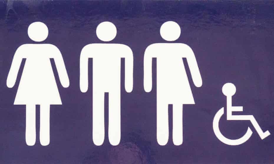 Gender Neutral restroom sign