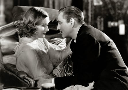 Greta Garbo and John Barrymore in Grand Hotel.