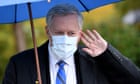 Trump rails against Meadows for revealing Covid test cover-up - report