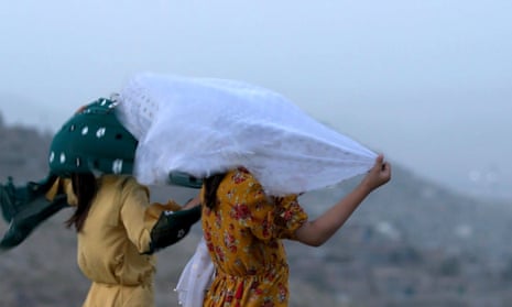 Best friends Shoukria and Arezo in Children of the Taliban