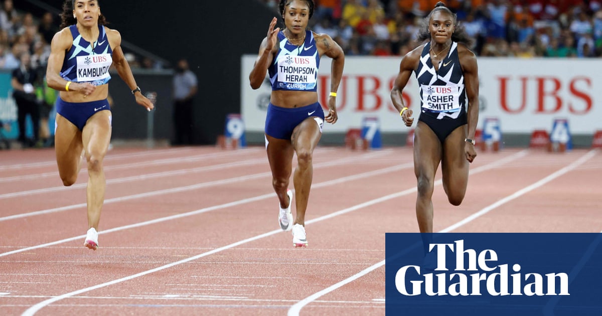 Dina Asher-Smith finds silver lining in Zurich final after Olympics heartbreak