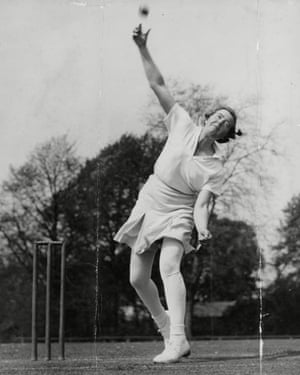 Image result for christina willes overarm bowling the guardian