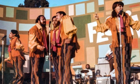 The 5th Dimension at the 1969 Harlem cultural festival.
