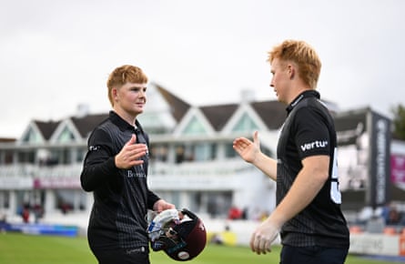James and Thomas Rew helped Somerset reach the semi-finals.