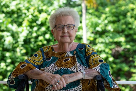 Dr Anne Merriman at home in Kampala