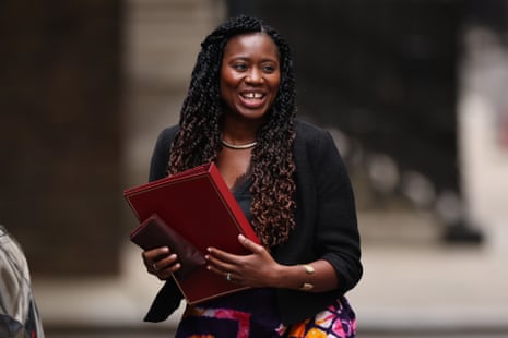 Energy secretary Miatta Fahnbulleh waking to 10 Downing Street.