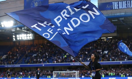 Stamford Bridge before Chelsea v Wimbledon.