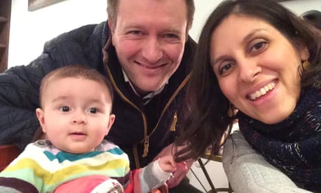  Nazanin Zaghari-Ratcliffe with her husband Richard and daughter Gabriella