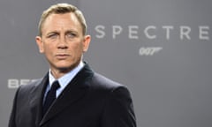 (FILES) - A file picture taken on October 28, 2015 shows British actor Daniel Craig posing for photographers at a photocall for the new James Bond film 'Spectre' in Berlin. It's the country that gave the world the Kama Sutra, but India's notoriously prudish film board has ruled that long kissing scenes in the new James Bond movie "Spectre" are not suitable for Indian audiences. The Mumbai-based Central Board of Film Certification (CBFC) has reined in the fictional British spy's famously lusty romantic life by cutting the length of two passionate embrace scenes, its chairperson told AFP.   AFP PHOTO / TOBIAS SCHWARZ /FILESTOBIAS SCHWARZ/AFP/Getty Images