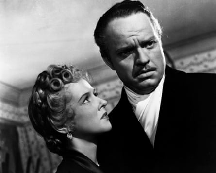 Dorothy Comingore and Orson Welles Citizen Kane.