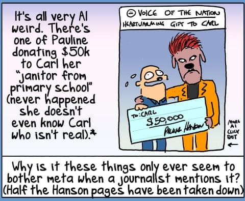 First Dog cartoon One Nation Under Facebook, panel 5