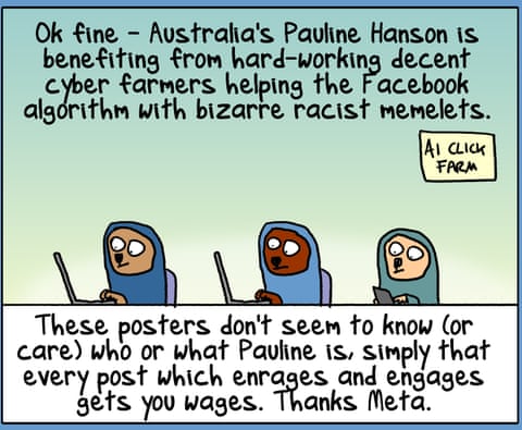 First Dog cartoon One Nation Under Facebook, panel 3