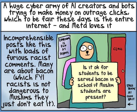 First Dog cartoon One Nation Under Facebook, panel 4