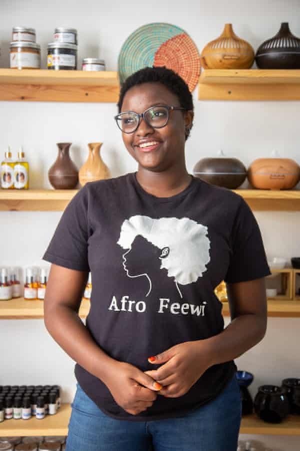 Khadidiatou Ba, known as Jatouna, owner of Afro Feewi