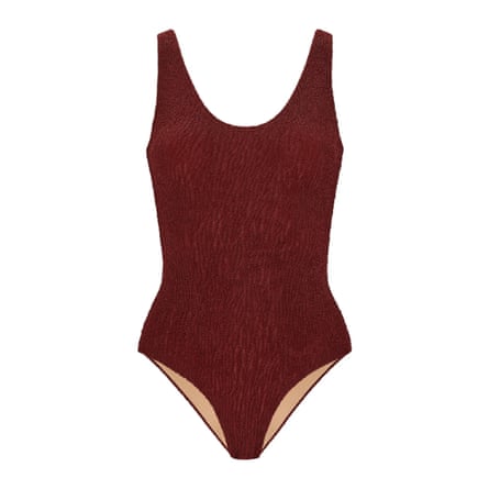 OAS Cherry Isola Swimsuit in burgundy