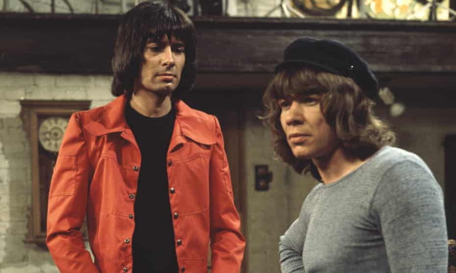 Michael Mackenzie, left, and Roy Holder in Ace of Wands, 1970. Holder played Chas Diamond, a photographer.