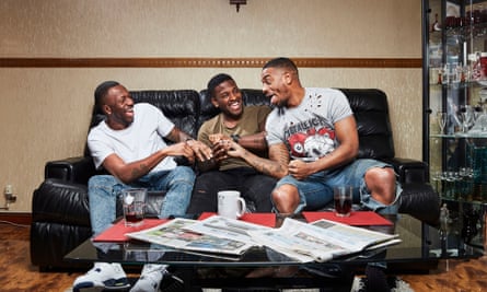 Tremaine, Twaine and Tristan in Gogglebox