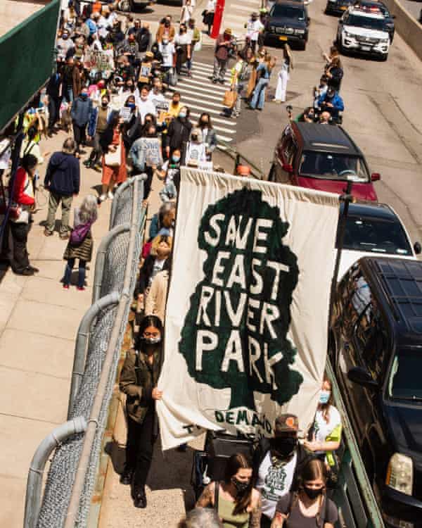 Activists argue that the city can protect against floods without shutting down the park for years.