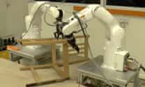 Robots master task of assembling Ikea chair