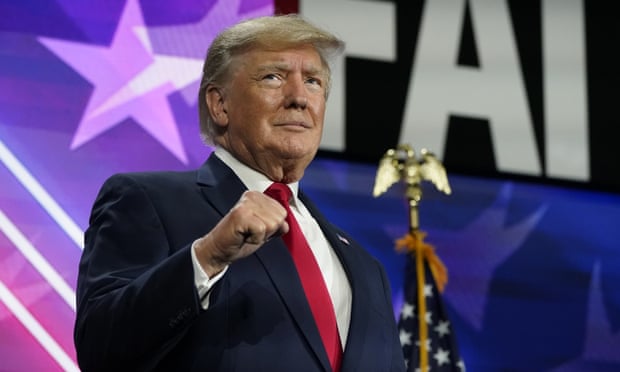 Donald Trump in Nashville, Tennessee, in June.