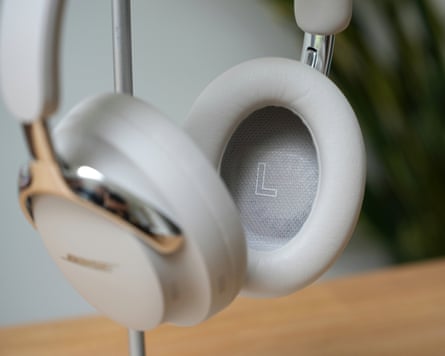 The ear cushions of the Bose QuietComfort Ultra Headphones 2.