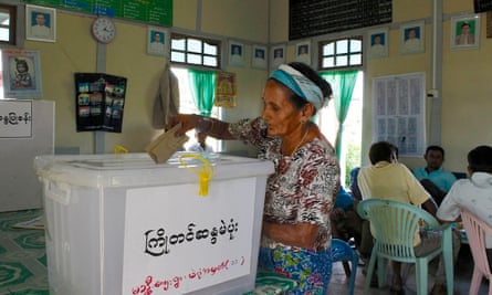 Votes from Kachin State were only counted late last week.