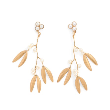 Boden festive metal earrings