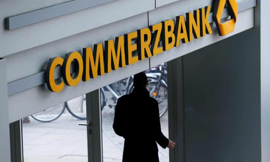 Commerzbank headquarters in Frankfurt, Germany.