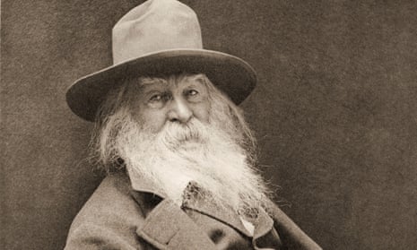 Walt Whitman in the late 19th century.