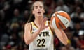Caitlin Clark was the No 1 overall pick in this year’s WNBA draft
