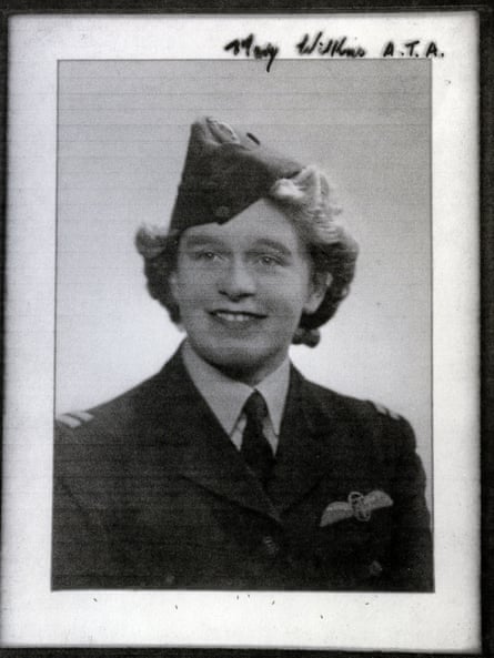 Mary Ellis (then Wilkins) in her ATA uniform.