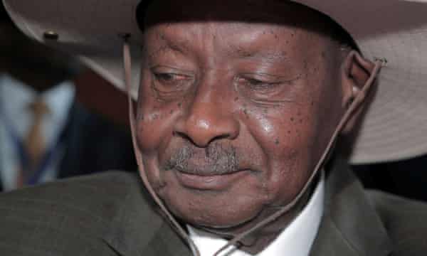 Uganda’s president, Yoweri Museveni.