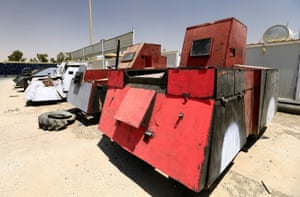 Isis suicide bomb vehicles